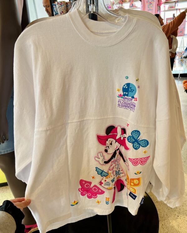 front side of the set yourself free spirit jersey with minnie mouse on it