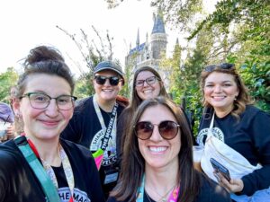 Agents at the Universal fam trip